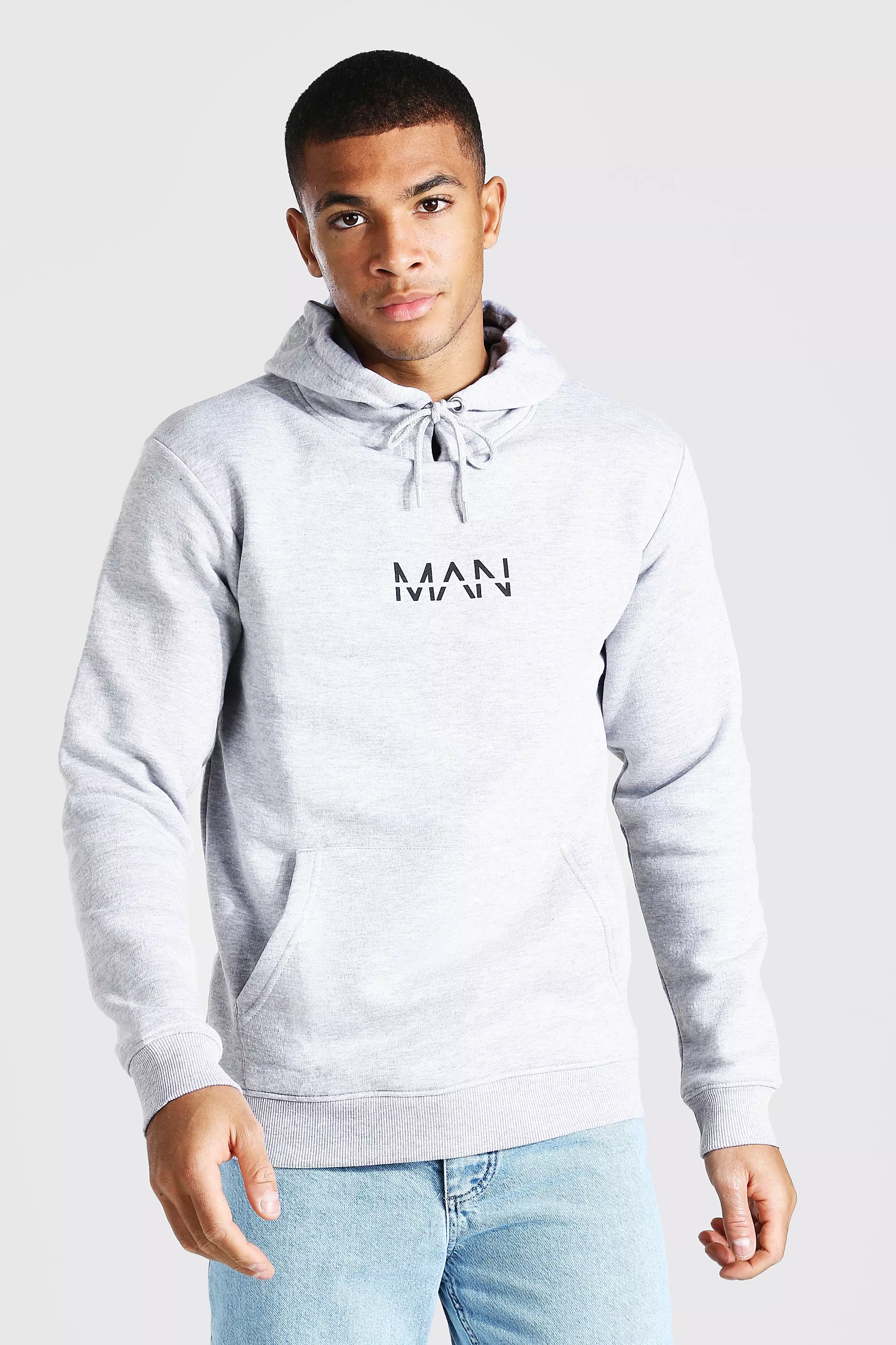 Boohoo man hoodie sale